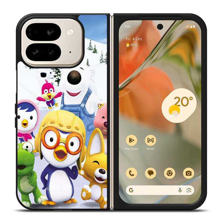 PORORO THE LITTLE PENGUIN Google Pixel 9 Pro Fold Case
