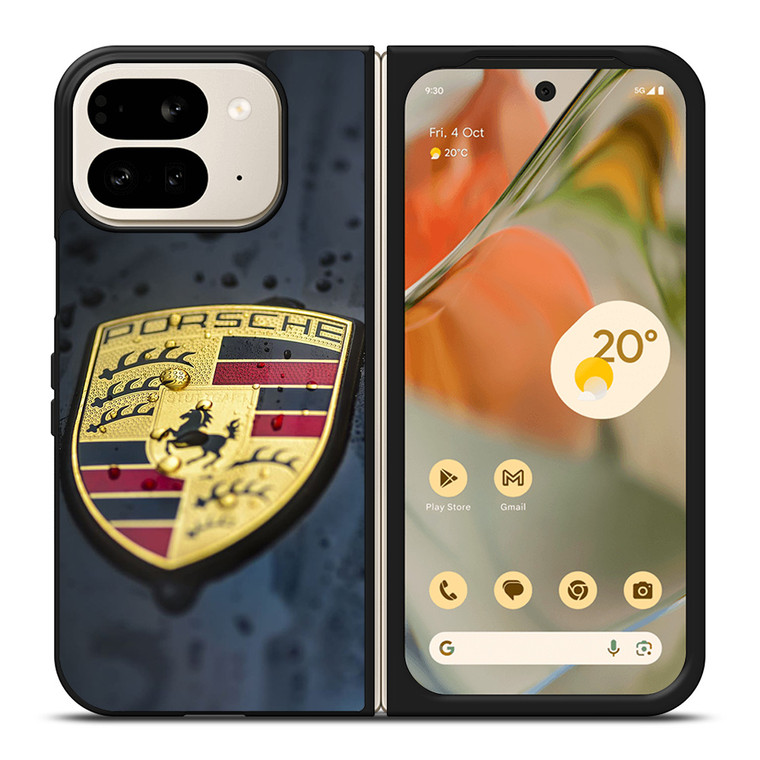 PORSCHE LOGO 2 Google Pixel 9 Pro Fold Case