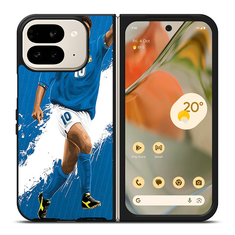 ROBERTO BAGGIO LEGEND ITALY Google Pixel 9 Pro Fold Case