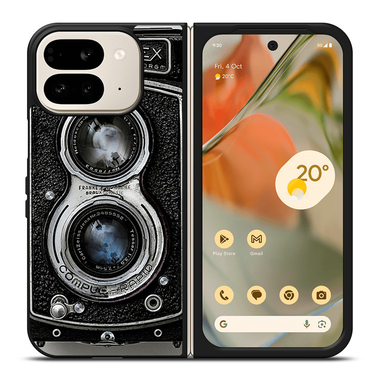 ROLLEIFLEX VINTAGE CAMERA Google Pixel 9 Pro Fold Case