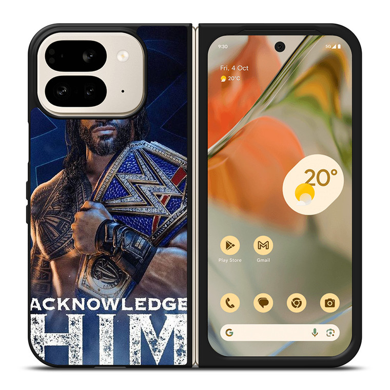 ROMAN REIGNS WWE SMACKDOWN 2 Google Pixel 9 Pro Fold Case