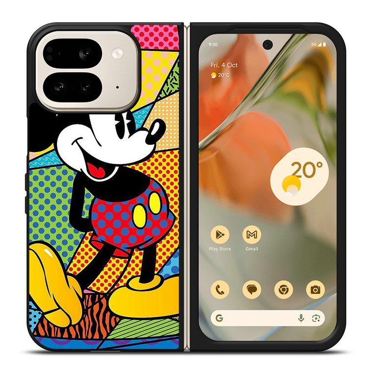 ROMERO BRITTO MICKEY MOUSE Google Pixel 9 Pro Fold Case