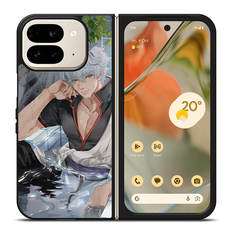 SAKATA GINTOKI GINTAMA ANIME ART Google Pixel 9 Pro Fold Case SAKATA GINTOKI GINTAMA ANIME ART Google Pixel 9 Pro Fold Case