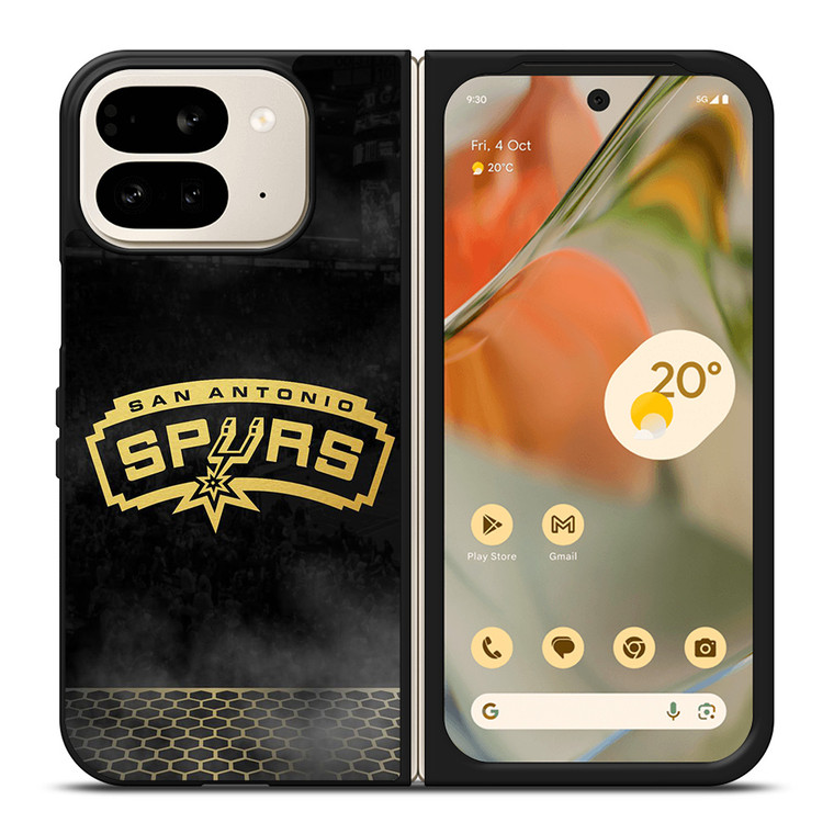 SAN ANTONIO SPURS LOGO 4 Google Pixel 9 Pro Fold Case