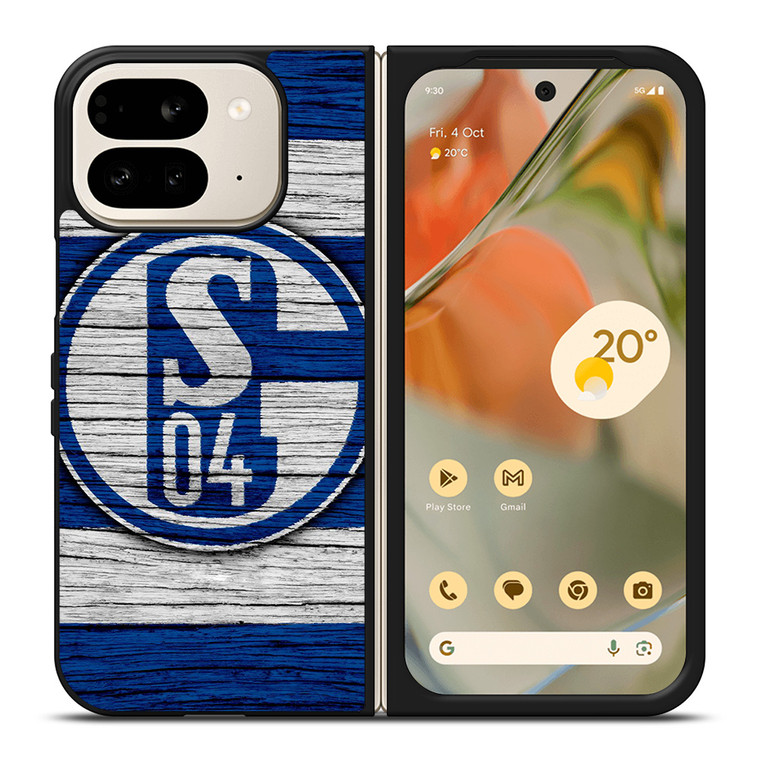SCHALKE 04 BUNDESLIGA LOGO Google Pixel 9 Pro Fold Case