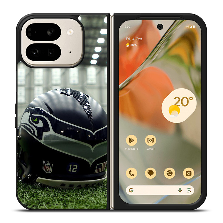 SEATTLE SEAHAWK HELMET Google Pixel 9 Pro Fold Case