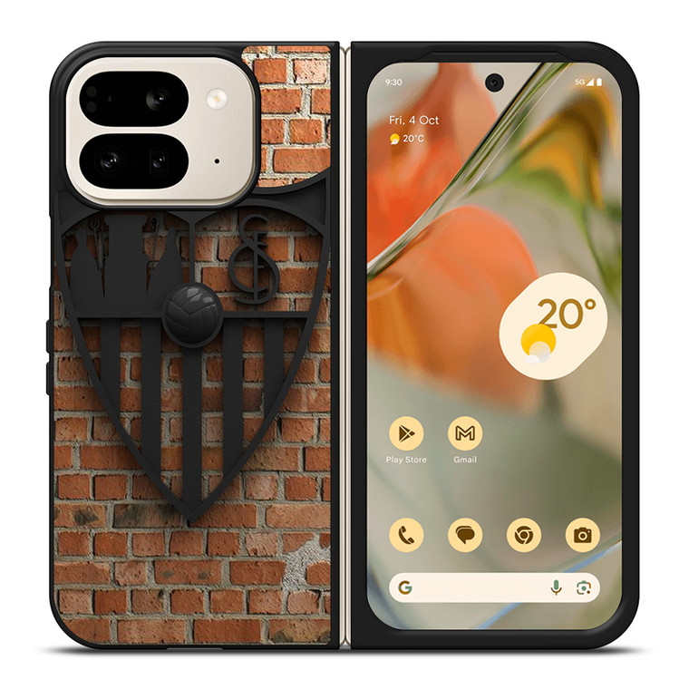 SEVILLA FC BLACK LOGO Google Pixel 9 Pro Fold Case