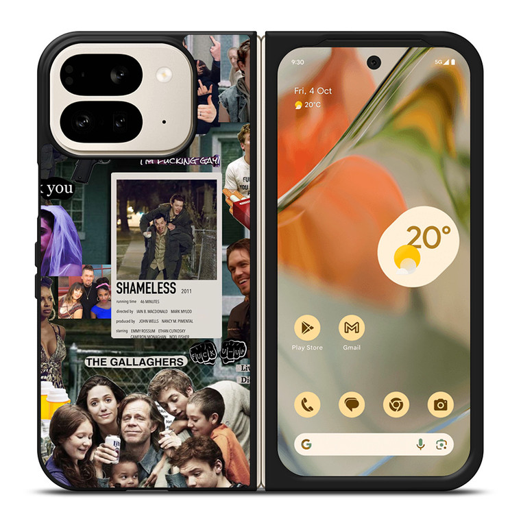 SHAMELESS COLLAGE SERIES Google Pixel 9 Pro Fold Case