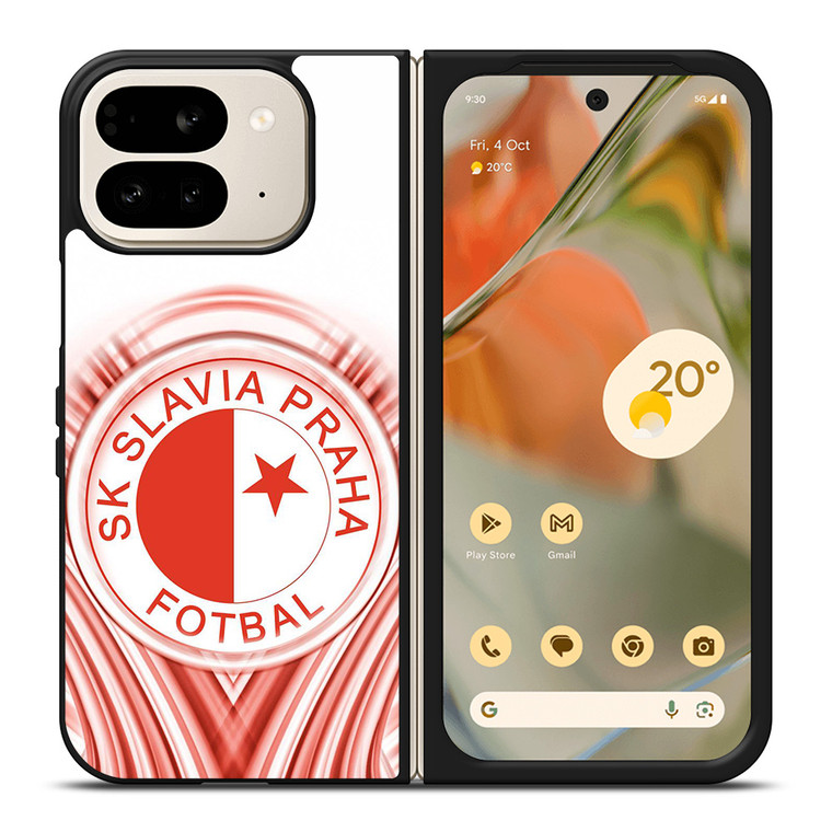 SK SLAVIA PRAHA LOGO Google Pixel 9 Pro Fold Case
