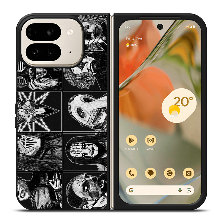 SLIPKNOT ROCK BAND 5 Google Pixel 9 Pro Fold Case