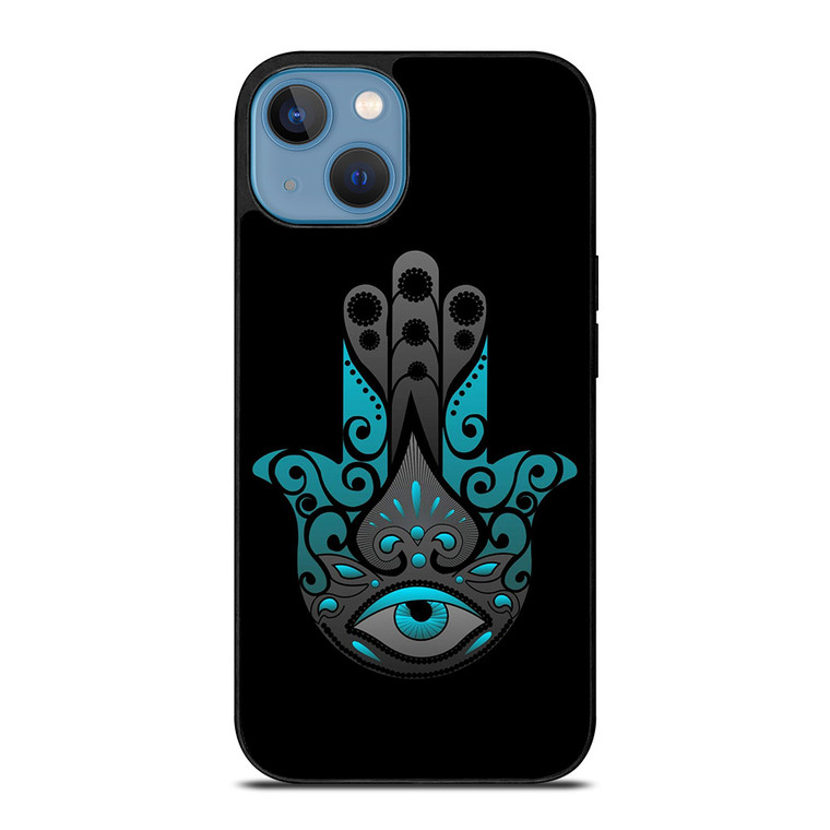 HAMSA EVIL EYE HAND 2 iPhone 13 Case