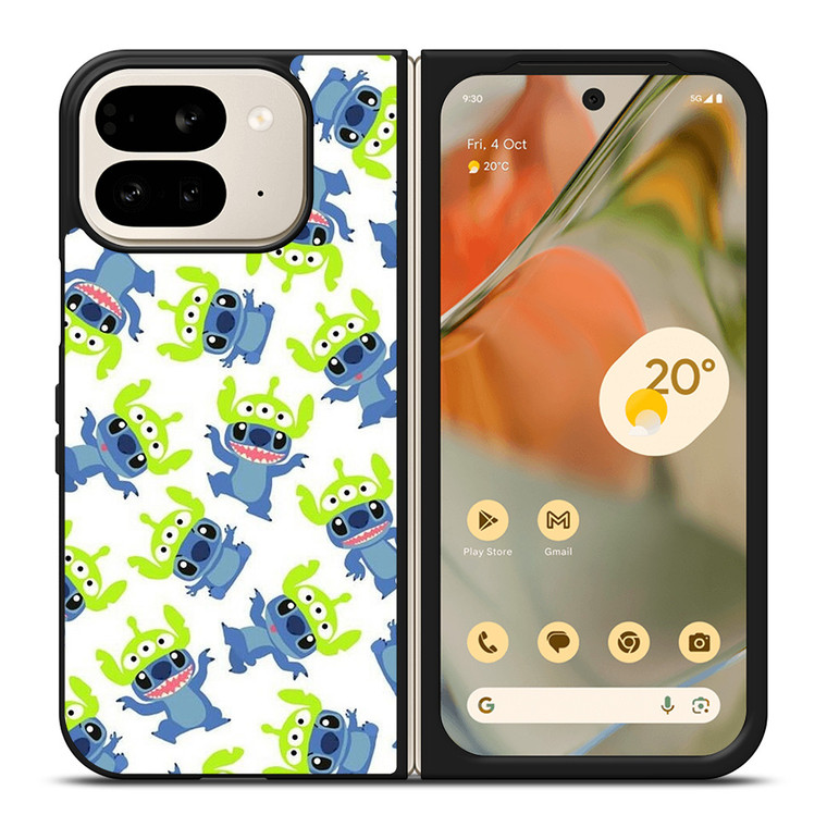 STITCH ALIEN COLLAGE Google Pixel 9 Pro Fold Case