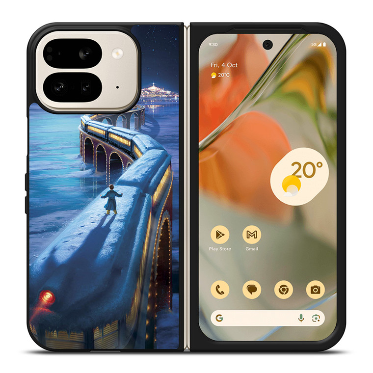 THE POLAR EXPRESS ART Google Pixel 9 Pro Fold Case