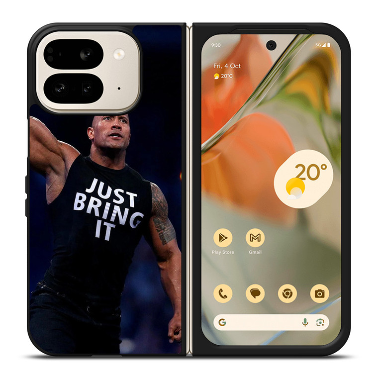 THE ROCK WWE CHAMPIONS 3 Google Pixel 9 Pro Fold Case