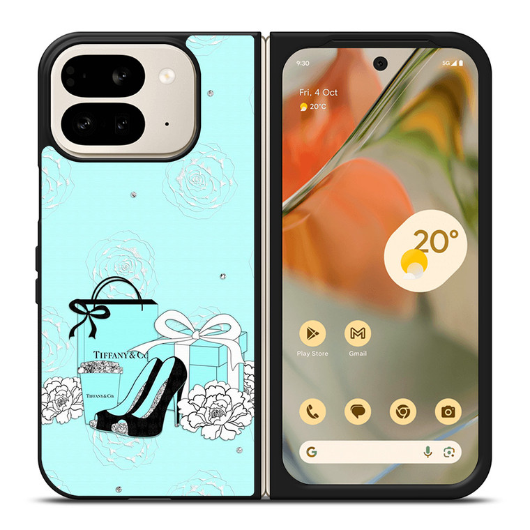 TIFFANY AND CO FLOWER Google Pixel 9 Pro Fold Case