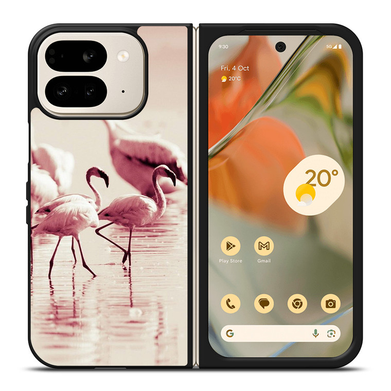 TWIN FLAMINGO Google Pixel 9 Pro Fold Case