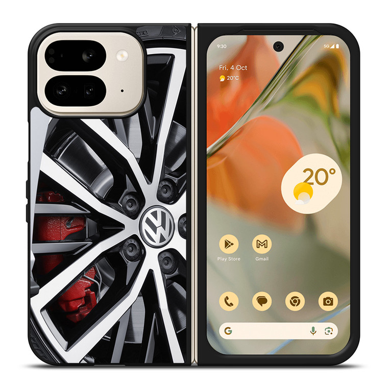 VW VOLKSWAGEN WHEEL 2 Google Pixel 9 Pro Fold Case VW VOLKSWAGEN WHEEL 2 Google Pixel 9 Pro Fold Case