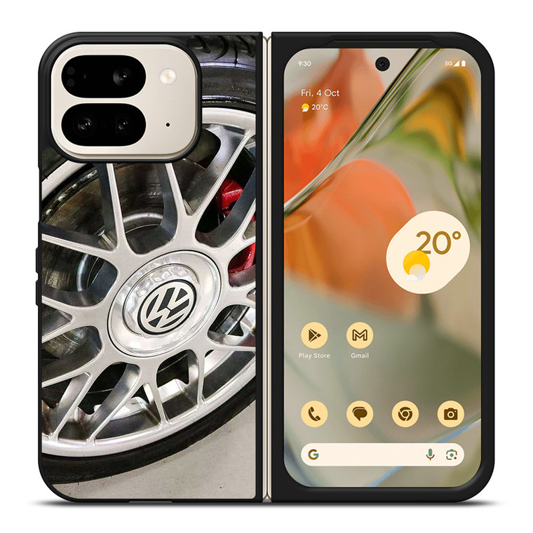 VW VOLKSWAGEN WHEEL Google Pixel 9 Pro Fold Case VW VOLKSWAGEN WHEEL Google Pixel 9 Pro Fold Case