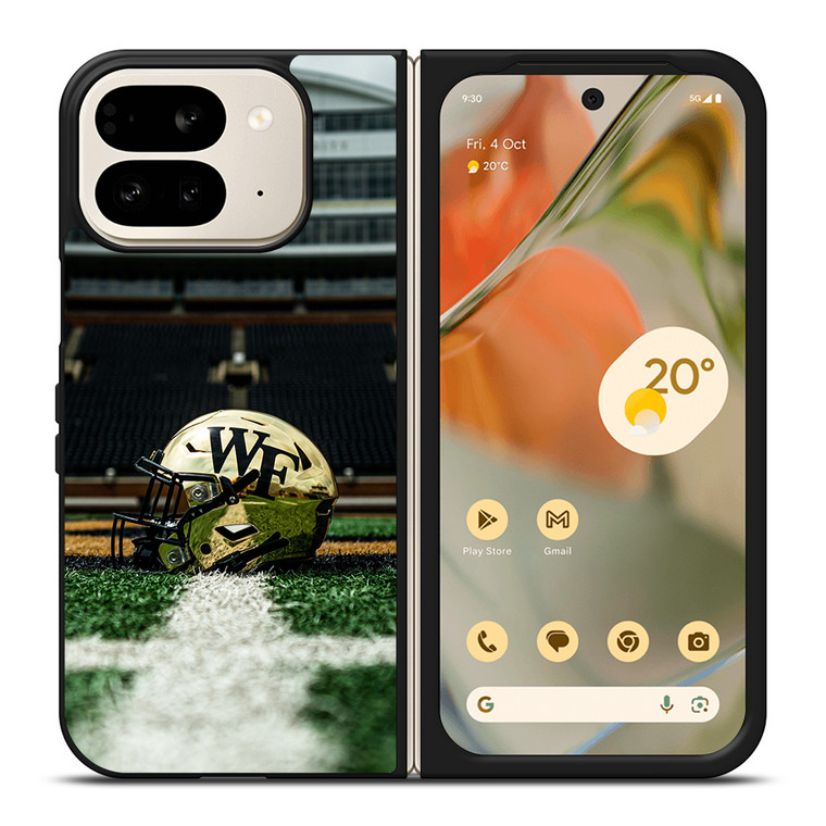 WAKE FOREST HELMET LOGO Google Pixel 9 Pro Fold Case