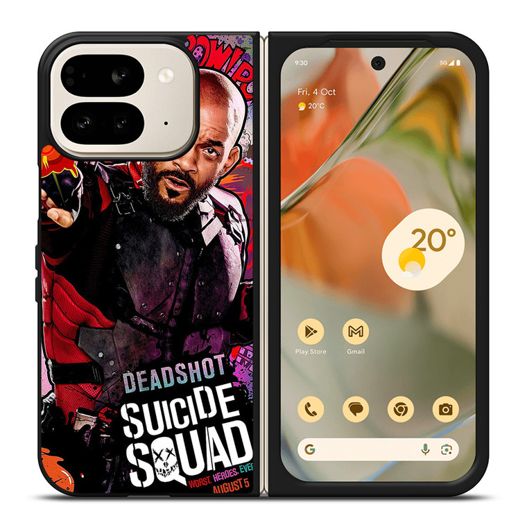 WILL SMITH SUICIDE SQUAD ART Google Pixel 9 Pro Fold Case