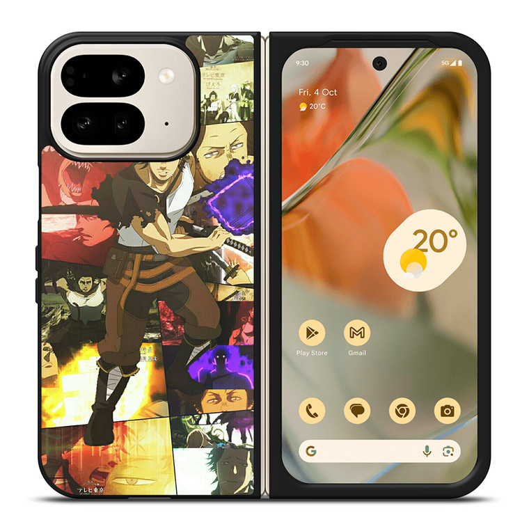 YAMI BLACK CLOVER COLLAGE 3 Google Pixel 9 Pro Fold Case