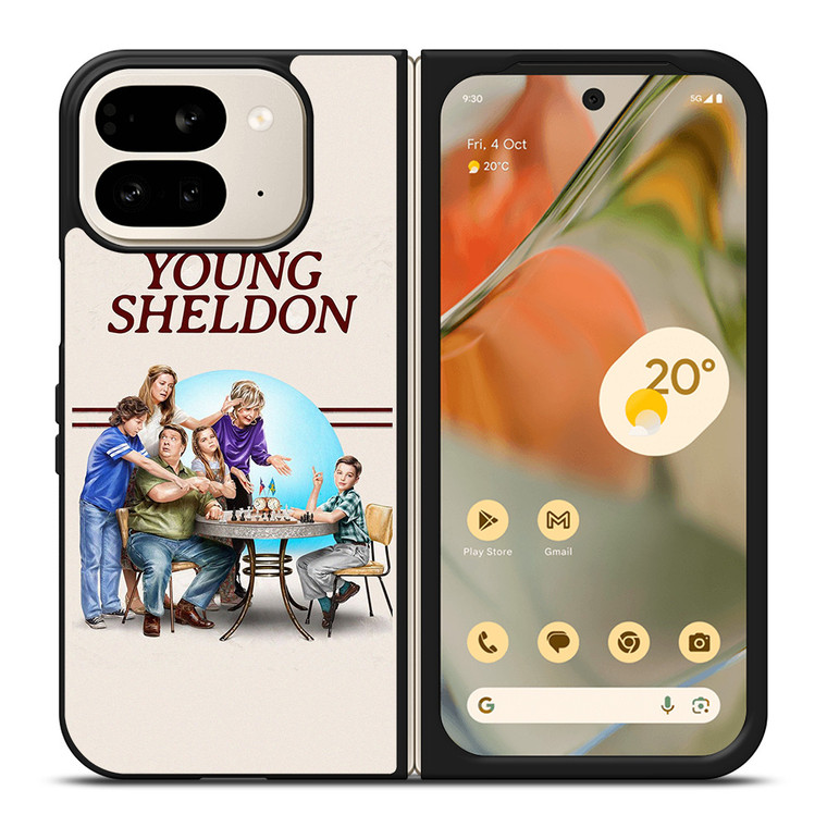 YOUNG SHELDON CHARACTERS Google Pixel 9 Pro Fold Case