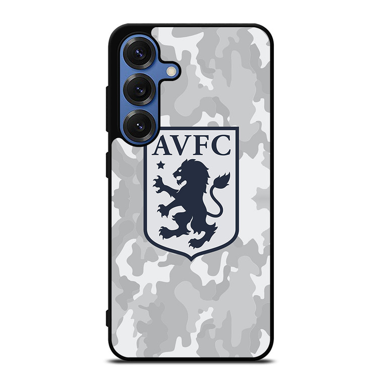 ASTON VILLA FC LOGO CAMO Samsung Galaxy S25 Case