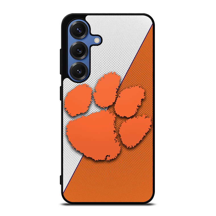 CLEMSON TIGERS LOGO 3 Samsung Galaxy S25 Case