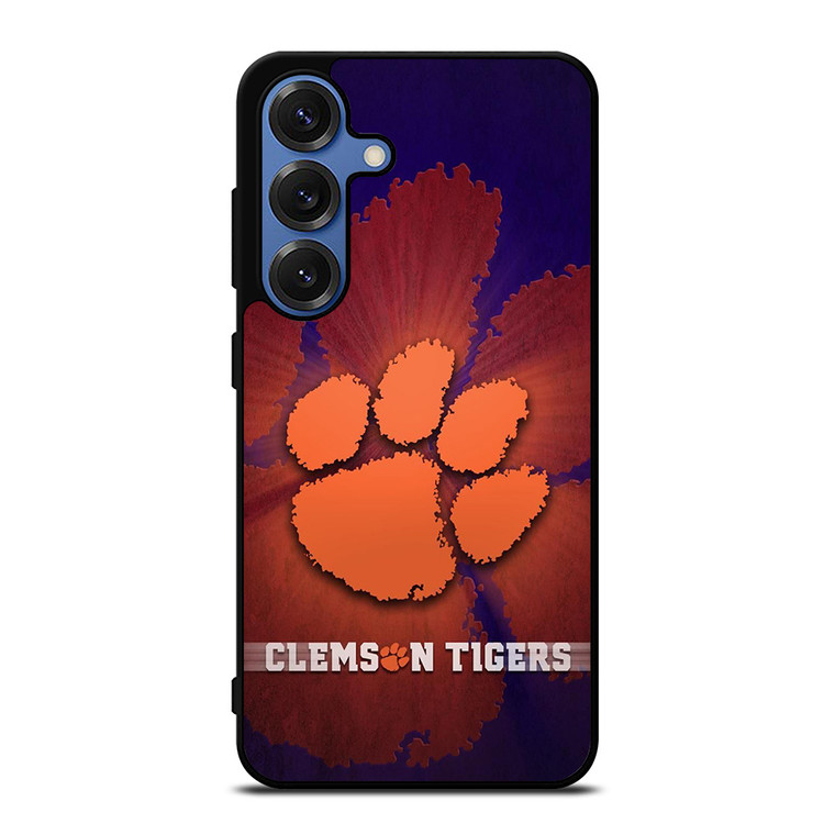 CLEMSON TIGERS LOGO Samsung Galaxy S25 Case