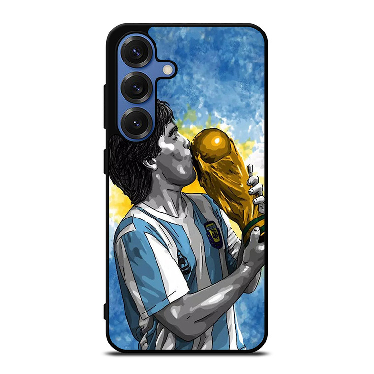 DIEGO MARADONA CHAMPIONS Samsung Galaxy S25 Case