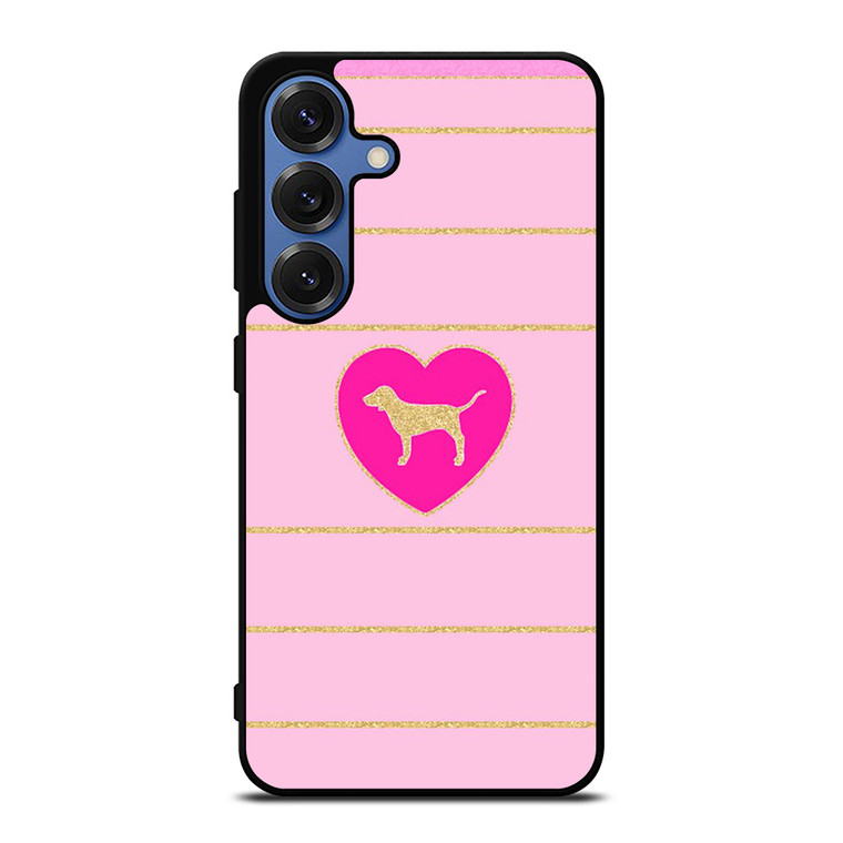 DOG PINK VICTORIA'S SECRET 2 Samsung Galaxy S25 Case