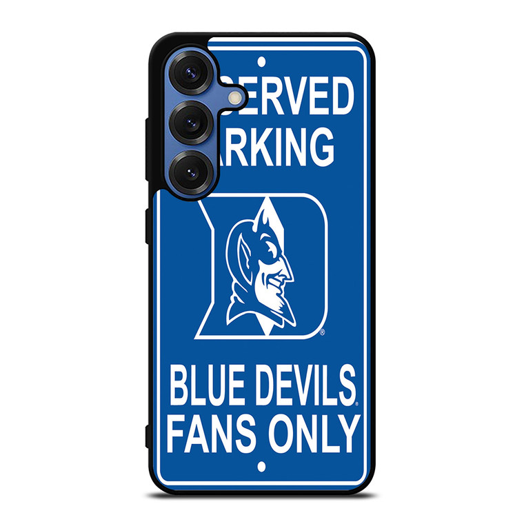 DUKE BLUE DEVILS PARKING SIGNS Samsung Galaxy S25 Case
