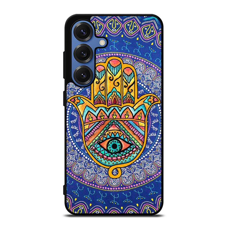 HAMSA EVIL EYE HAND Samsung Galaxy S25 Case