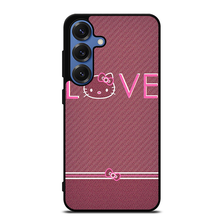 HELLO KITTY PINK LOVE 2 Samsung Galaxy S25 Case