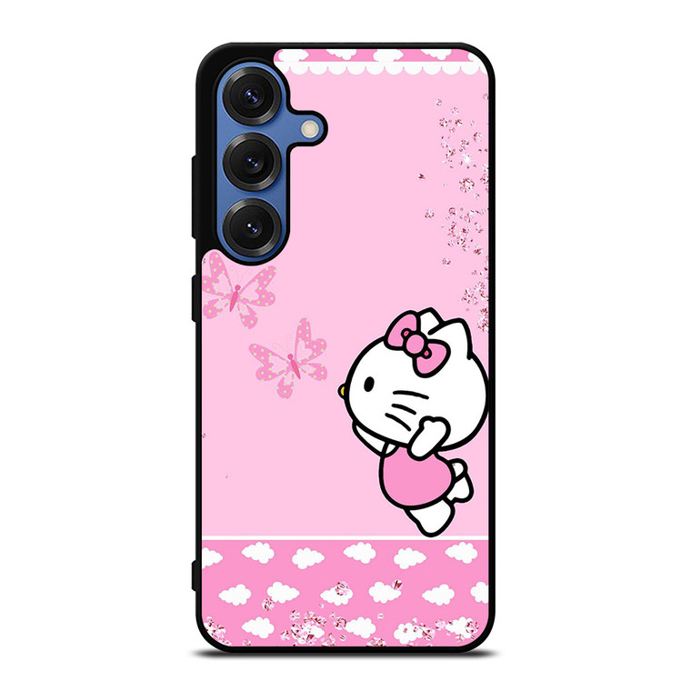 HELLO KITTY PINK LOVE Samsung Galaxy S25 Case