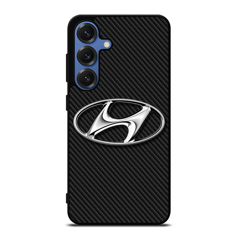 HYUNDAI LOGO CARBON Samsung Galaxy S25 Case