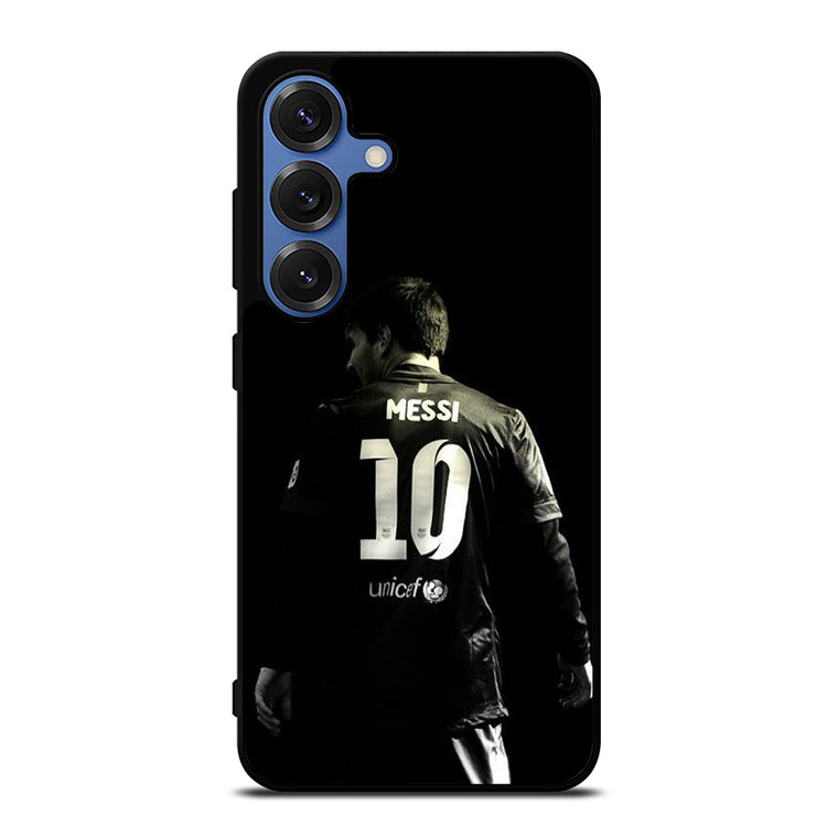 LIONEL MESSI BLACK AND WHITE Samsung Galaxy S25 Case