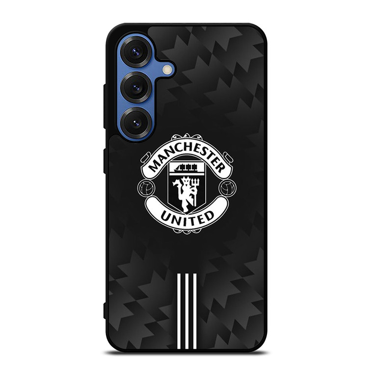 MANCHESTER UNITED BLACK Samsung Galaxy S25 Case