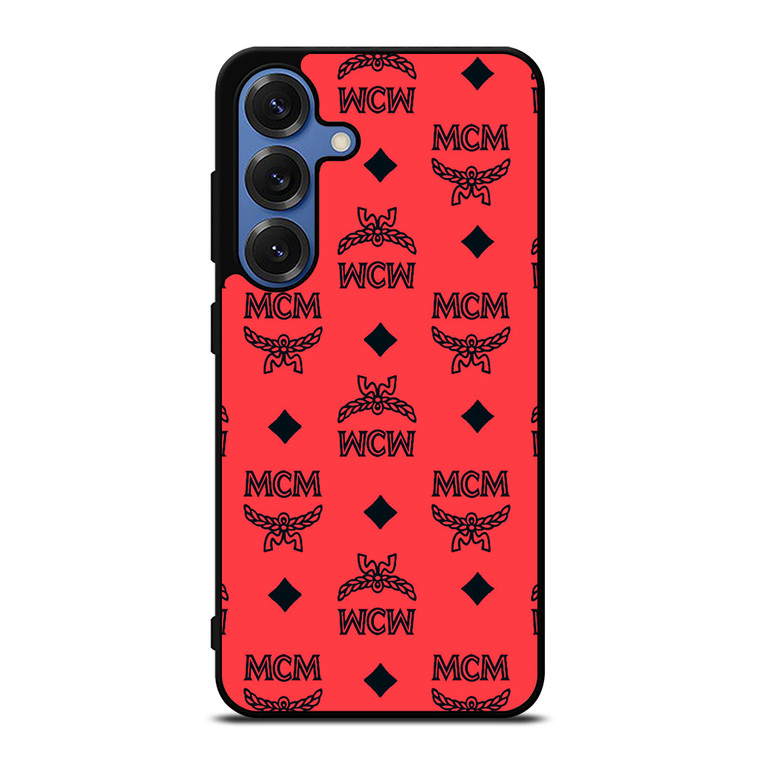 MCM WORLDWIDE PATTERN 2 Samsung Galaxy S25 Case