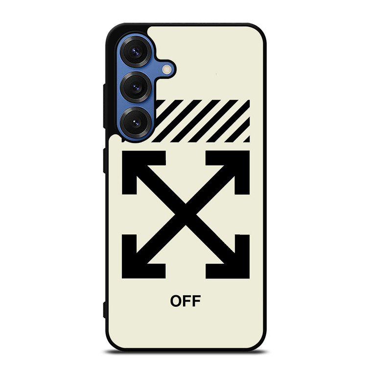 OFF WHITE LOGO Samsung Galaxy S25 Case