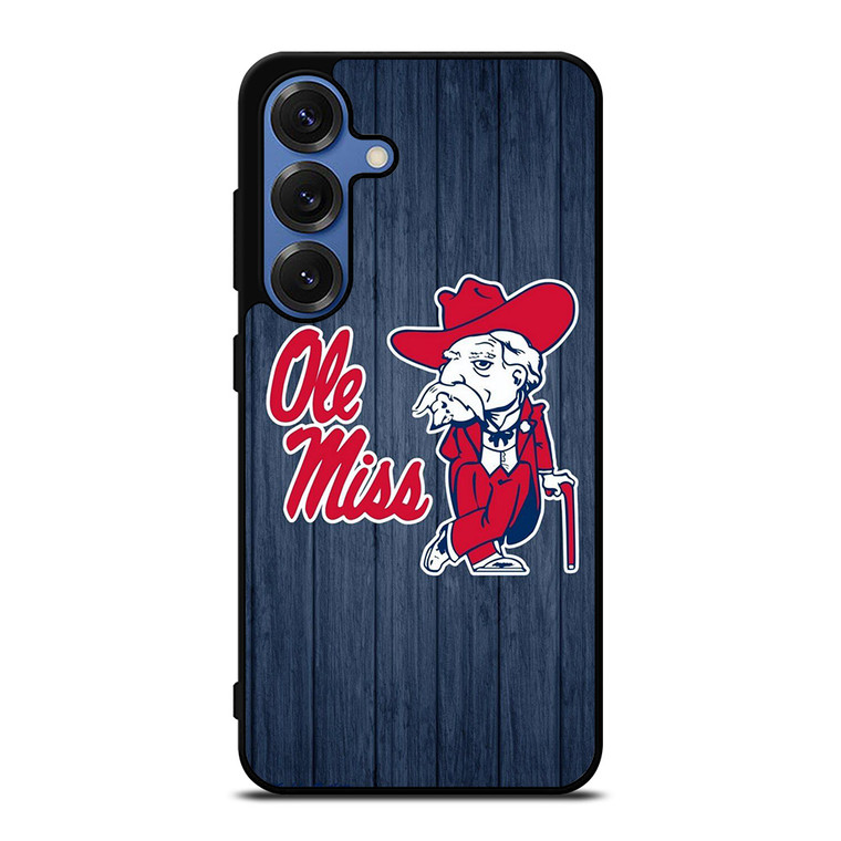 OLE MISS BASEBALL LOGO Samsung Galaxy S25 Case