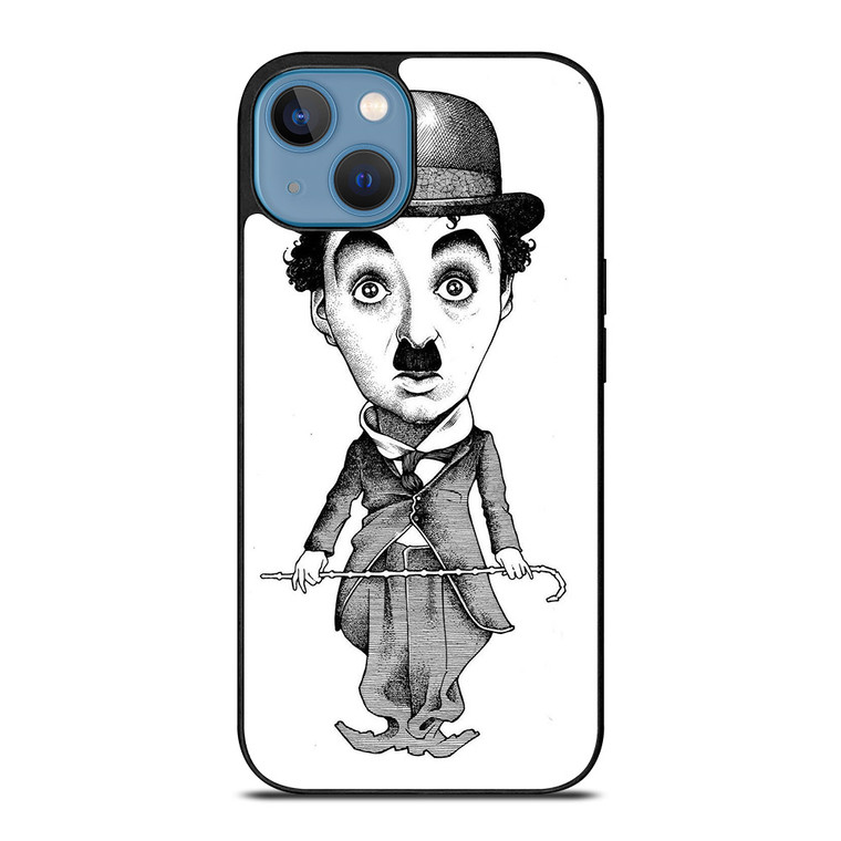 CHARLIE CHAPLIN CARTOON iPhone 13 Case
