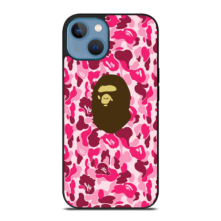 CAMO BAPE LOGO 2 iPhone 13 Case