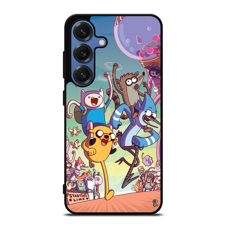 REGULAR SHOW CHARACTERS ART Samsung Galaxy S25 Case
