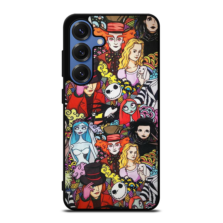 TIM BURTON CHARACTERS Samsung Galaxy S25 Case