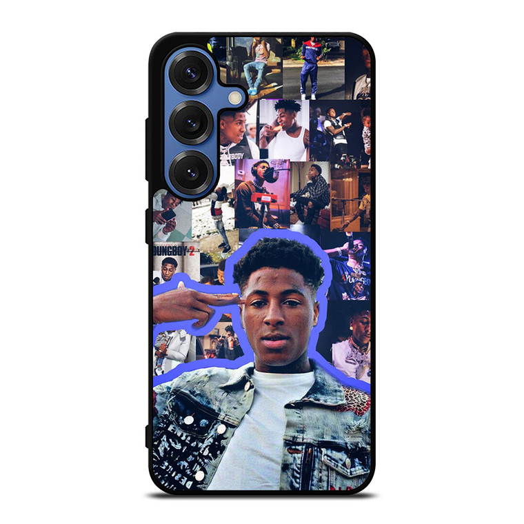 YOUNGBOY NBA COLLAGE 3 Samsung Galaxy S25 Case