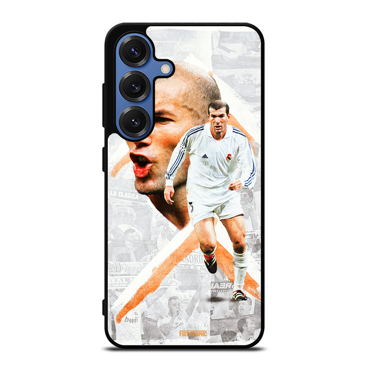 ZINEDINE ZIDANE LEGEND REAL MADRID Samsung Galaxy S25 Case