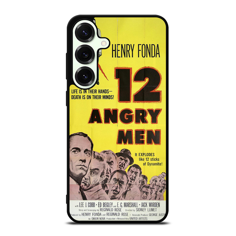 12 ANGRY MEN OLD POSTER Samsung Galaxy S25 Plus Case