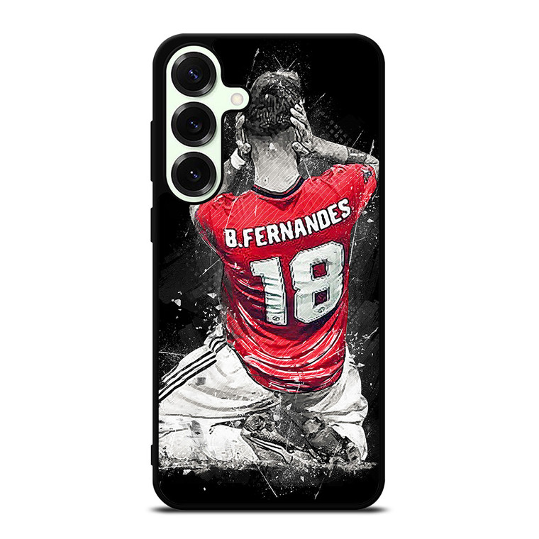 BRUNO FERNANDES MANCHESTER UNITED 2 Samsung Galaxy S25 Plus Case