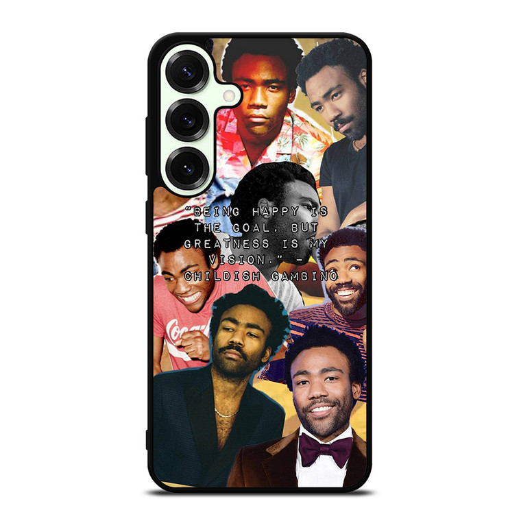 CHILDISH GAMBINO QUOTE Samsung Galaxy S25 Plus Case